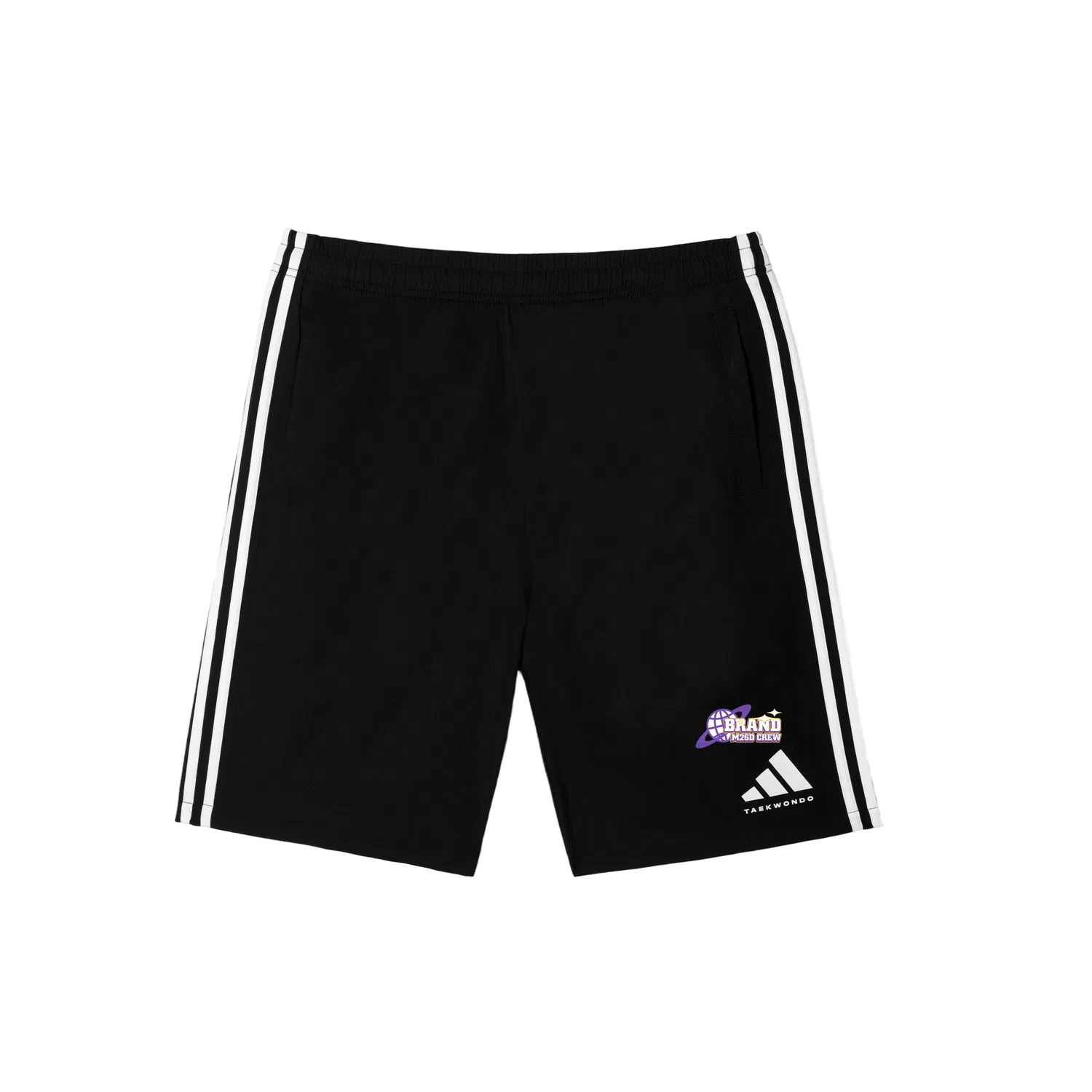 Мужские шорты с принтом Adidas Taekwondo, Black