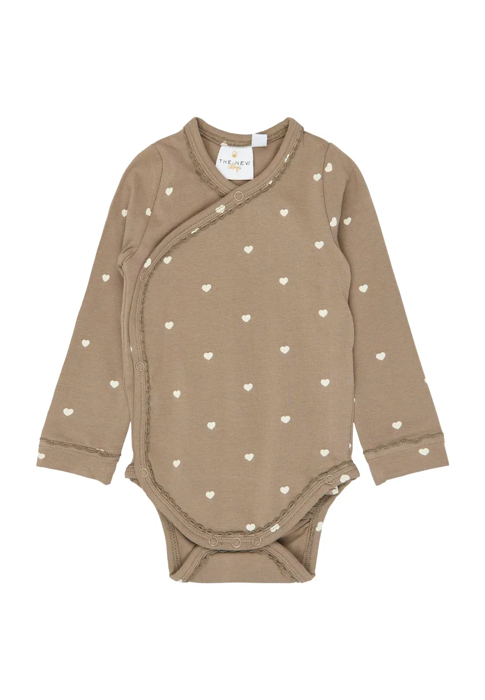 Tnsbnova l_s wrap body unisex - body The New Siblings, Taupe Gray Aop Tn