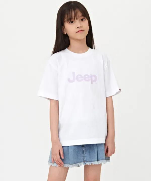 Футболка с принтом Big JEEP Logo, Jeepkids, разноцветный
