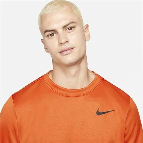Мужской свитшот с принтом Nike Therma, Orange — фото 3