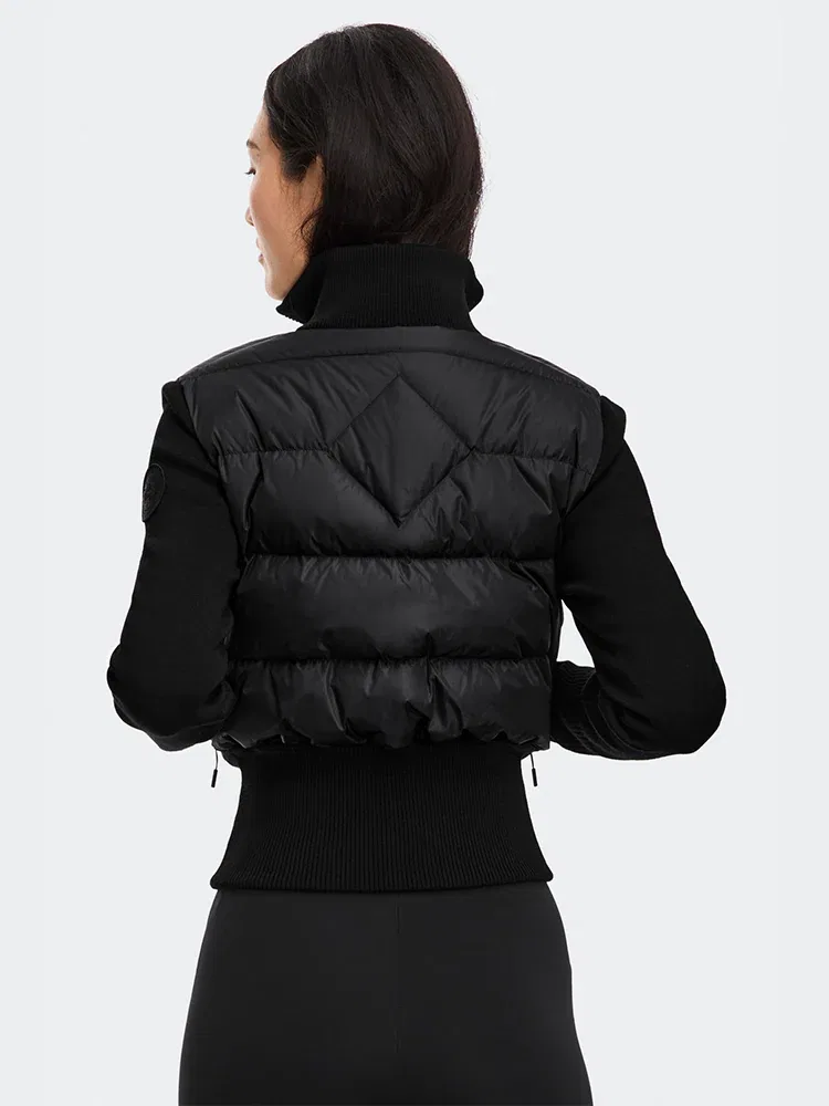 Жакет Hybrid Wide Quilt Knit CANADA GOOSE, Black — фото 2