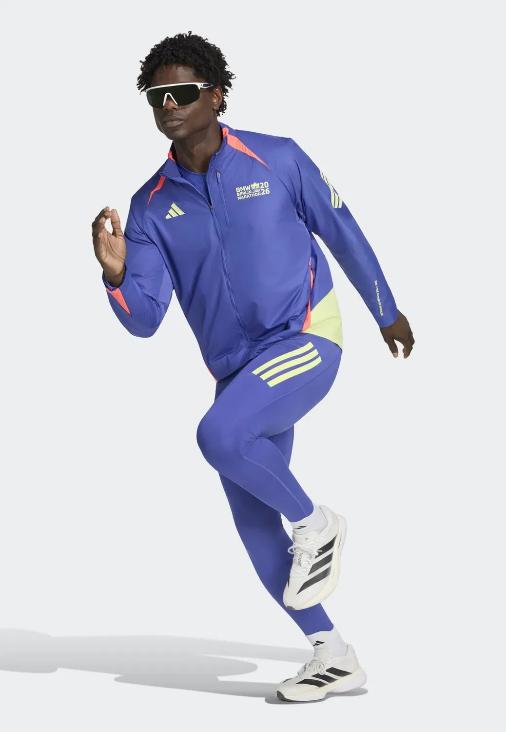 Ber26 leg jkt m - ветровка Adidas Performance, Dual Indigo — фото 2