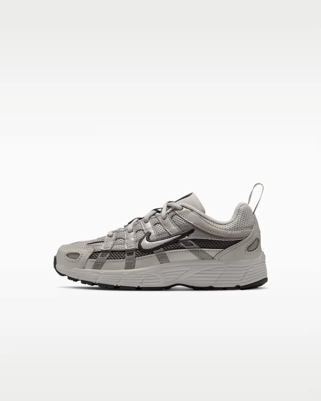 Кроссовки детские Nike P-6000, бежево-серый