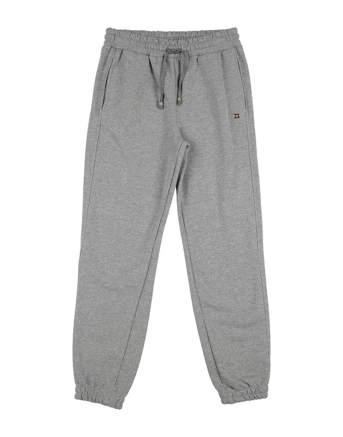 Детские брюки для девочек с флисом Metallic Pinko Up, серый
