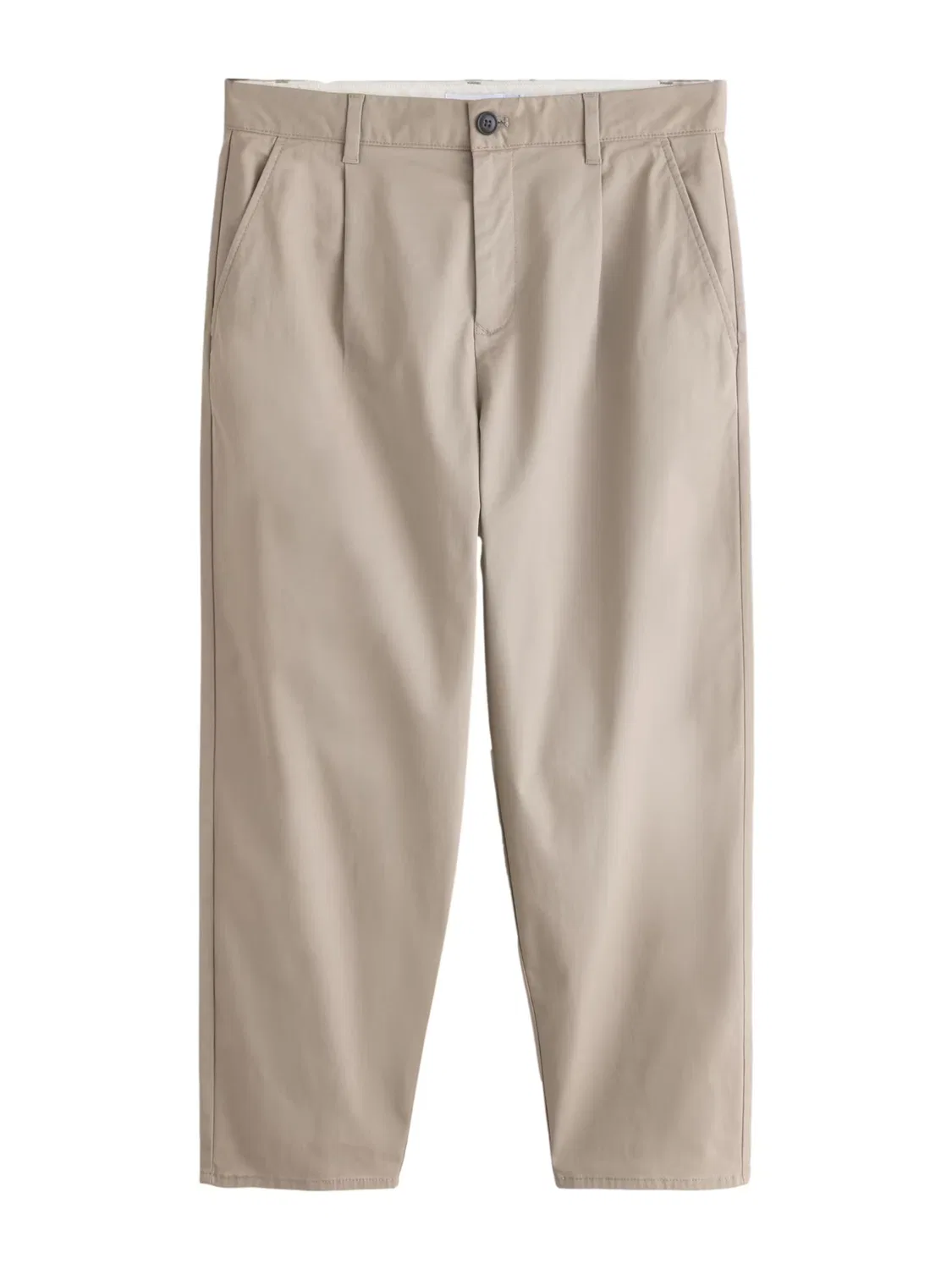 Брюки Next Barrel Pleat-Front в цвете Stone