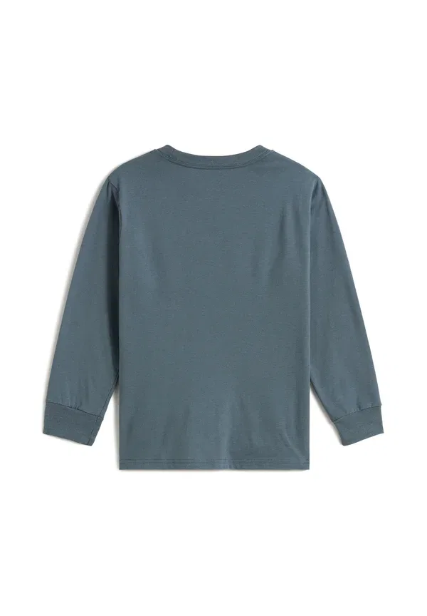 Лонгслив с принтом Long sleeved top Vans, Mottled Blue, синий — фото 2
