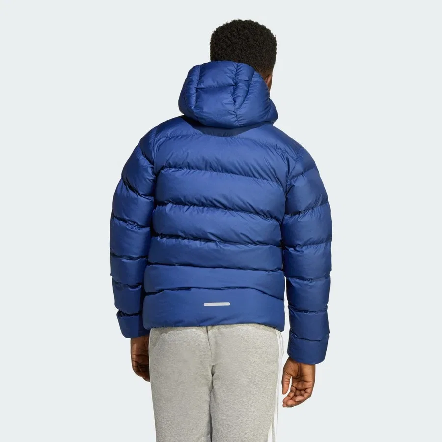 Детская куртка с синтетическим утеплителем Sportswear JL7431 Synthetic Down Jacket Kids adidas, Синий — фото 4