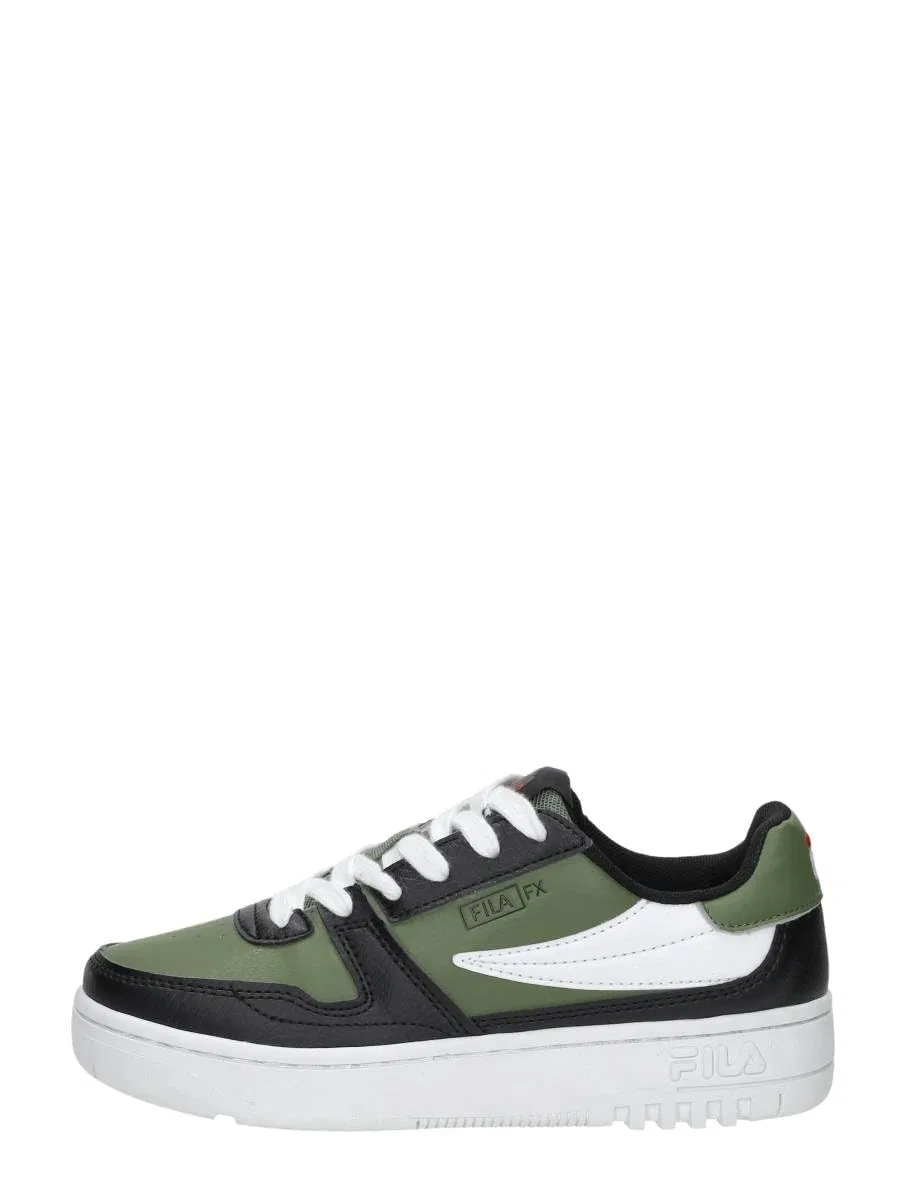 Детские кроссовки для мальчиков спортивные Fila Fxventuno Teens, Oil Green Black