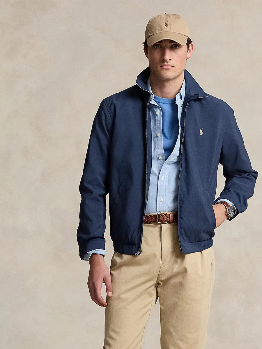 Куртка Polo Ralph Lauren Between-Season 'BI-SWING' темно-синего цвета — фото 2