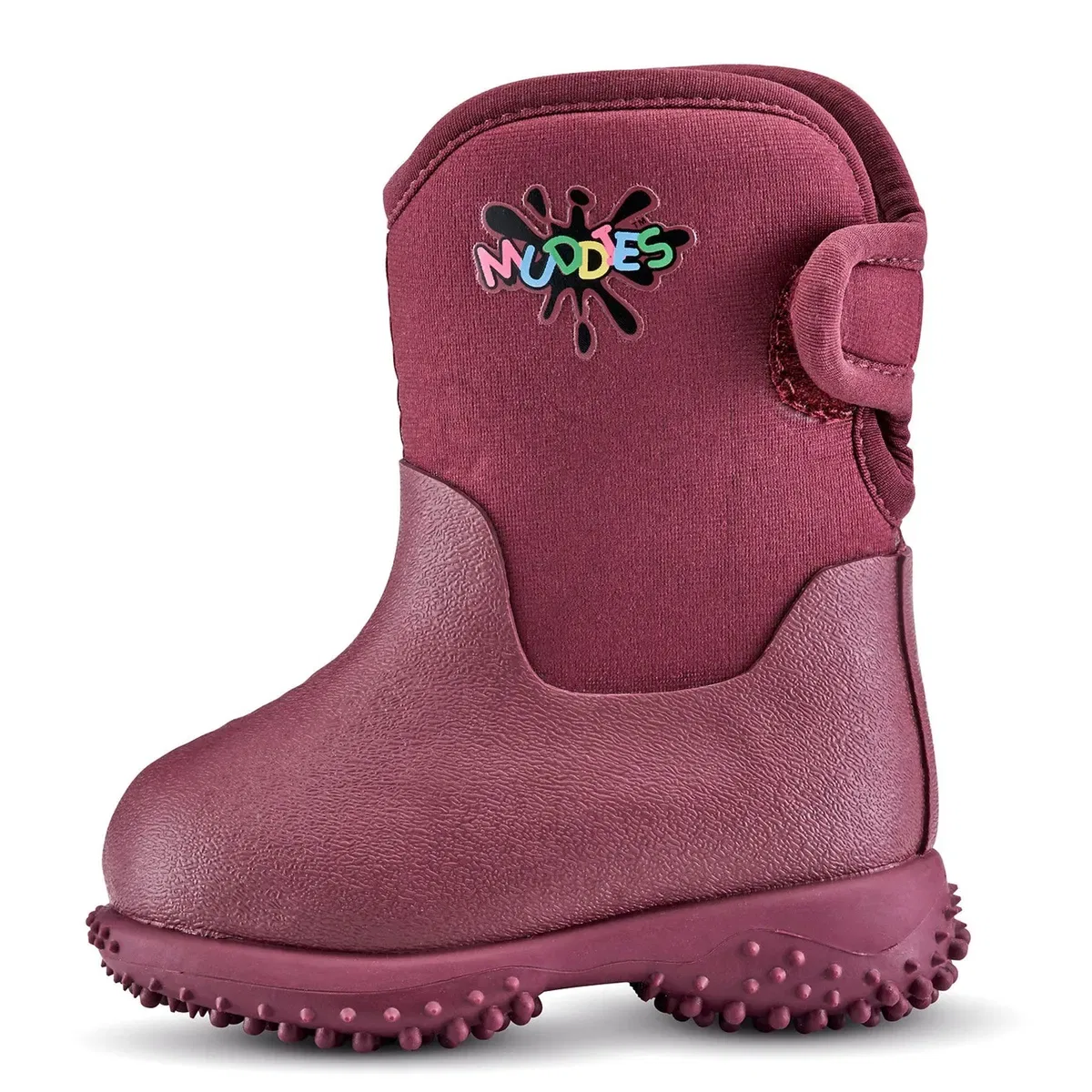 Детские сапоги-веллингтоны с флисовой подкладкой Muddies puddle Grubs Boots, Red — фото 2