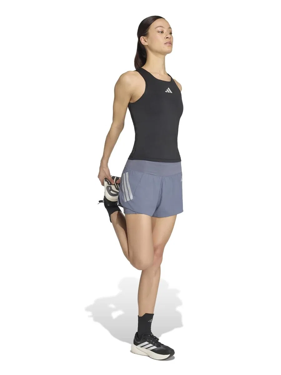 Спортивные шорты ADIDAS PERFORMANCE Regular Workout Pants 'ADI365 Formotion' в пыльно-голубом цвете — фото 4