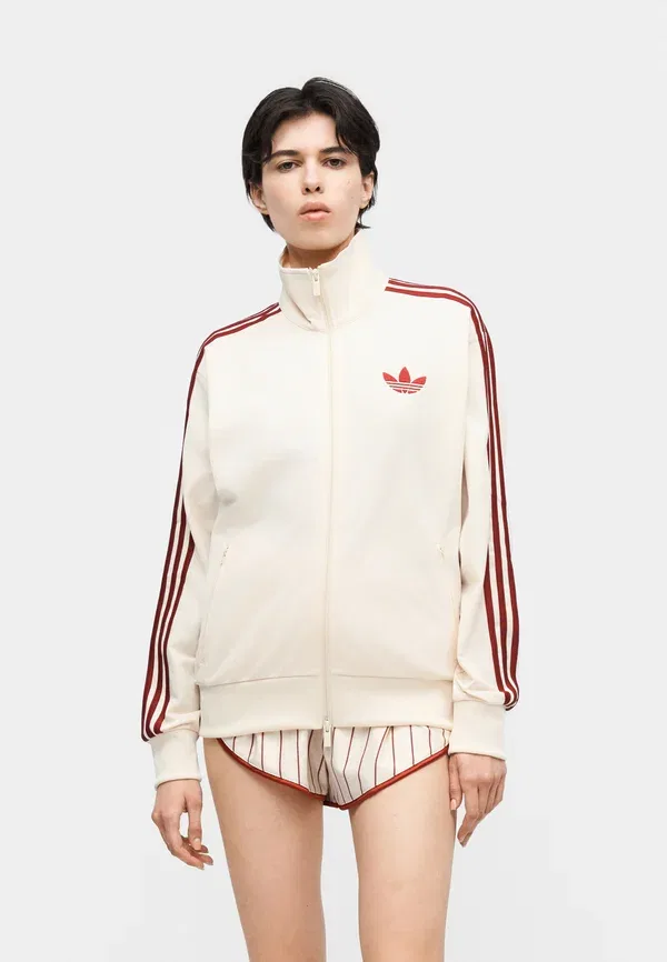 Спортивная куртка Firebird свободного кроя - тренировочная куртка Adidas Originals, красный/ванильный — фото 3