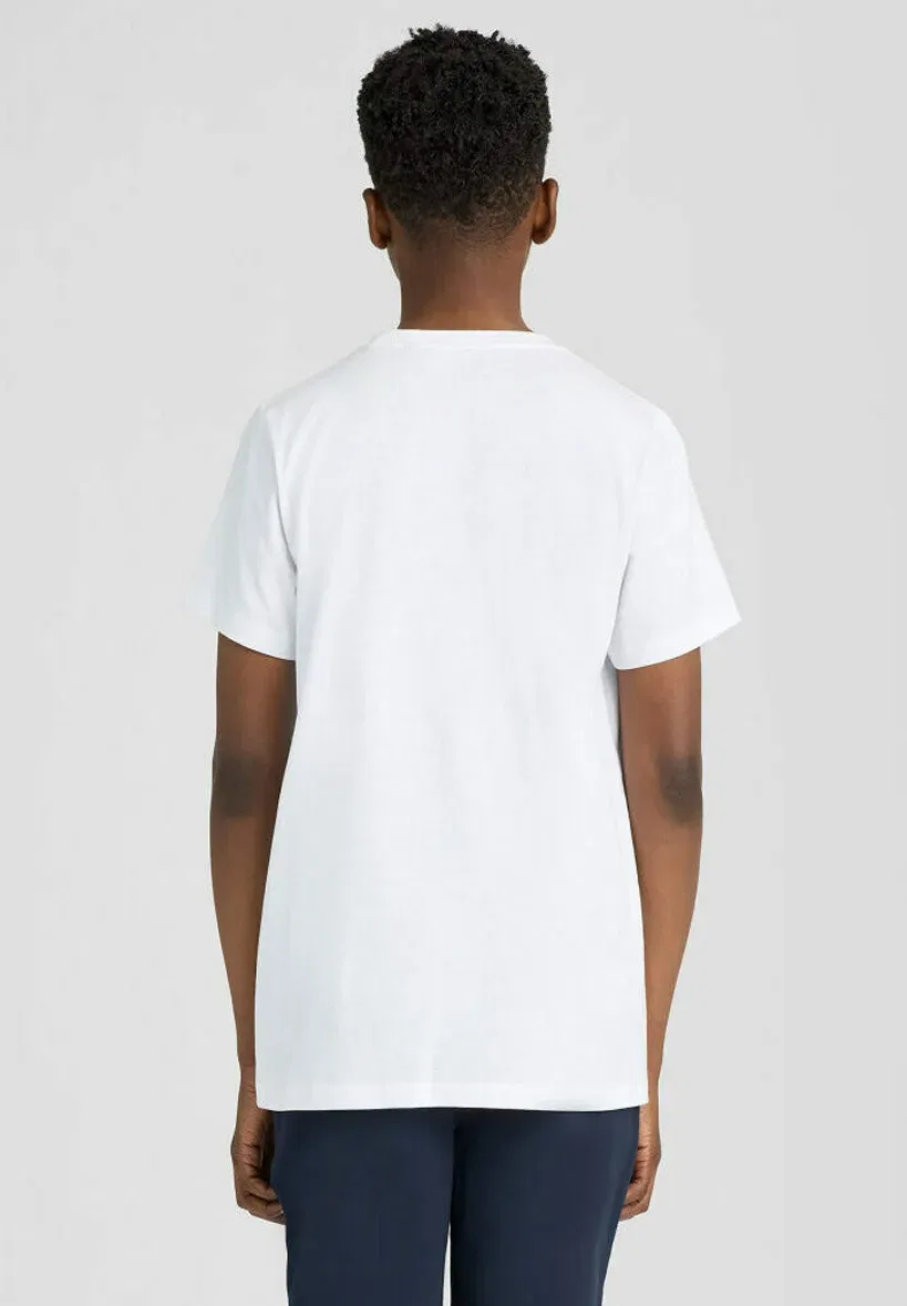 Футболки Ss с графическим логотипом в движении - футболка с принтом Lyle & Scott, White — фото 3