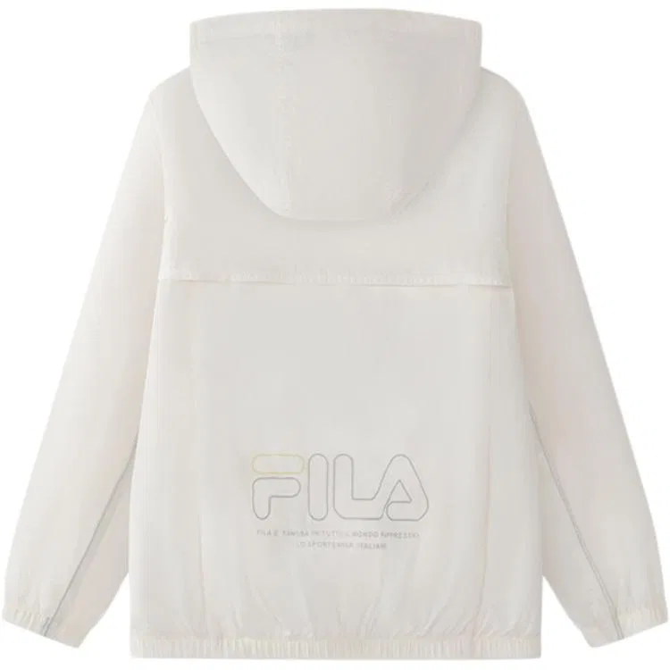 Детская куртка с защитой от солнца FILA KIDS, Cloud White-WT — фото 3