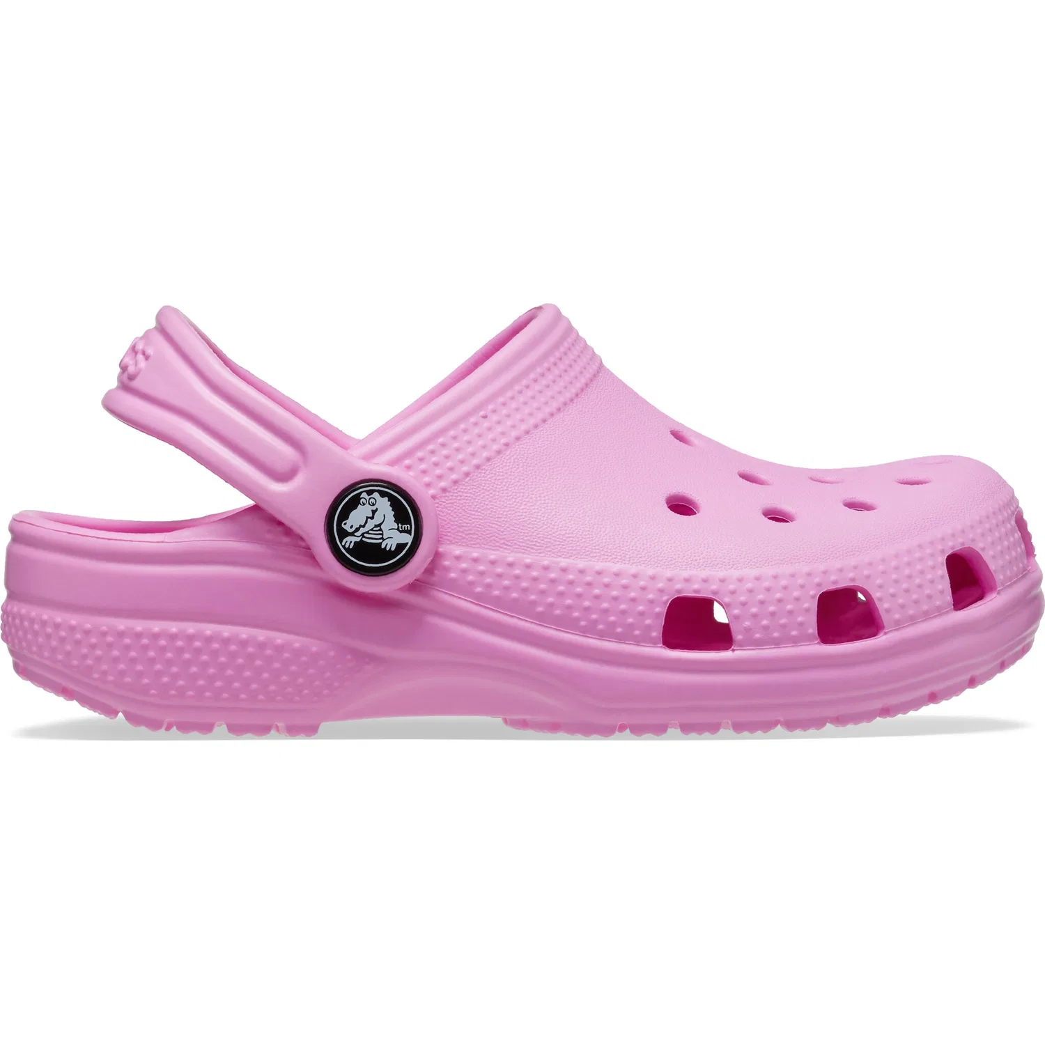 Детские сабо с вентиляционными отверстиями Classic Clog Crocs, Pink — фото 2