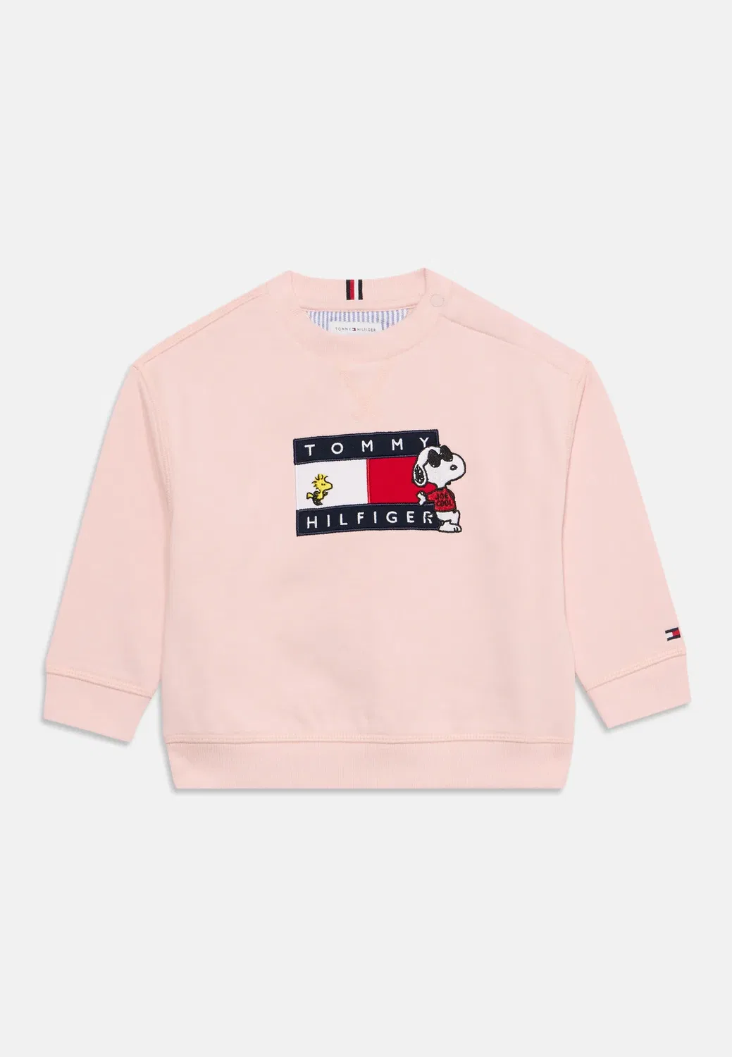 Свитшот унисекс с круглым вырезом Peanuts Tommy Hilfiger, Whimsy Pink