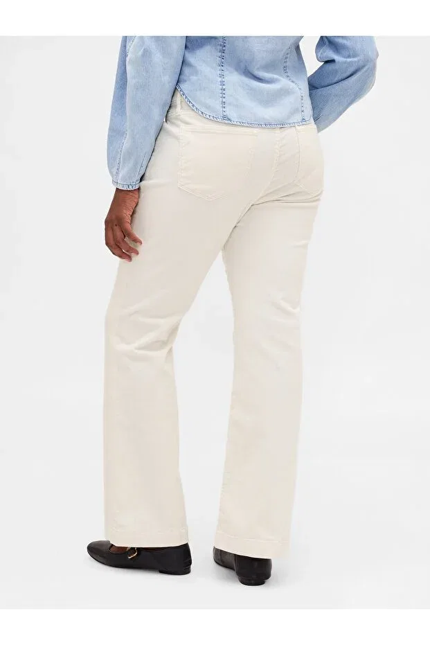 Женские джинсы с низкой посадкой Gap, Off White-000 — фото 3