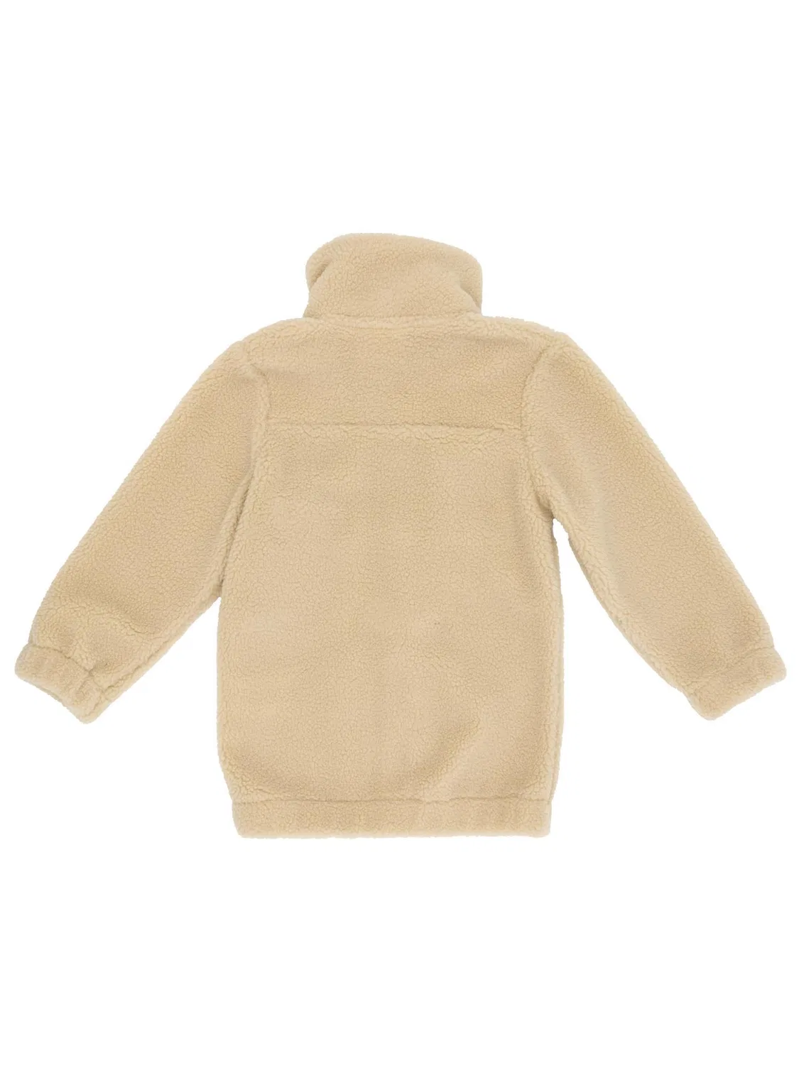 Детская куртка из шерпы с капюшоном Chic Girl Leone 1947 Apparel, Beige — фото 2