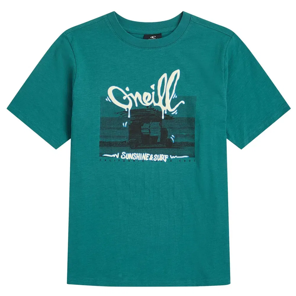 Детская футболка с коротким рукавом с принтом Slub Graphic O'Neill, Green