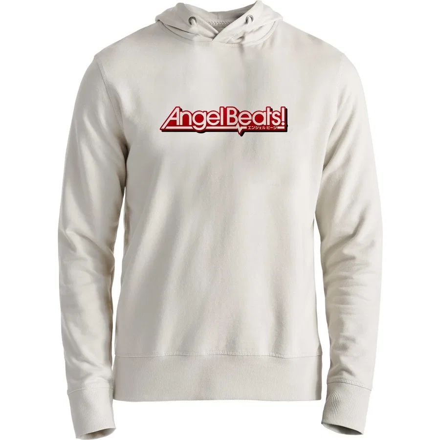 Детский свитшот с принтом Angel Beats, Экрю Alfa Tshirt