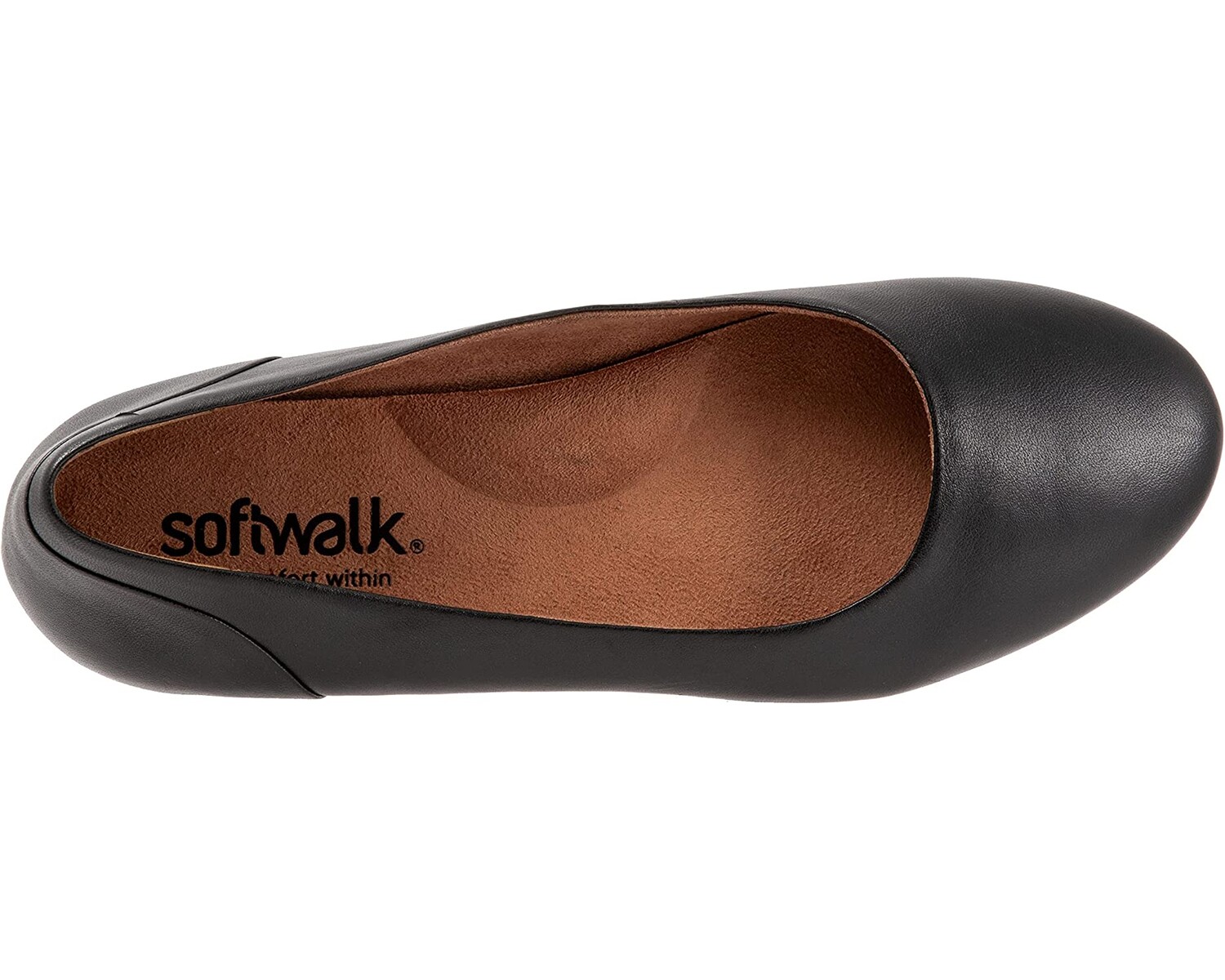 Туфли на плоской подошве Shiraz SoftWalk, кожа