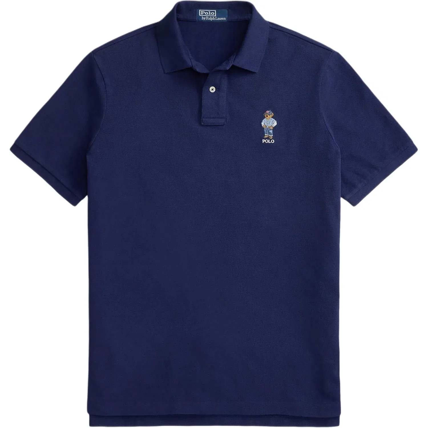Мужское поло с длинным рукавом Polo Ralph Lauren, Blue