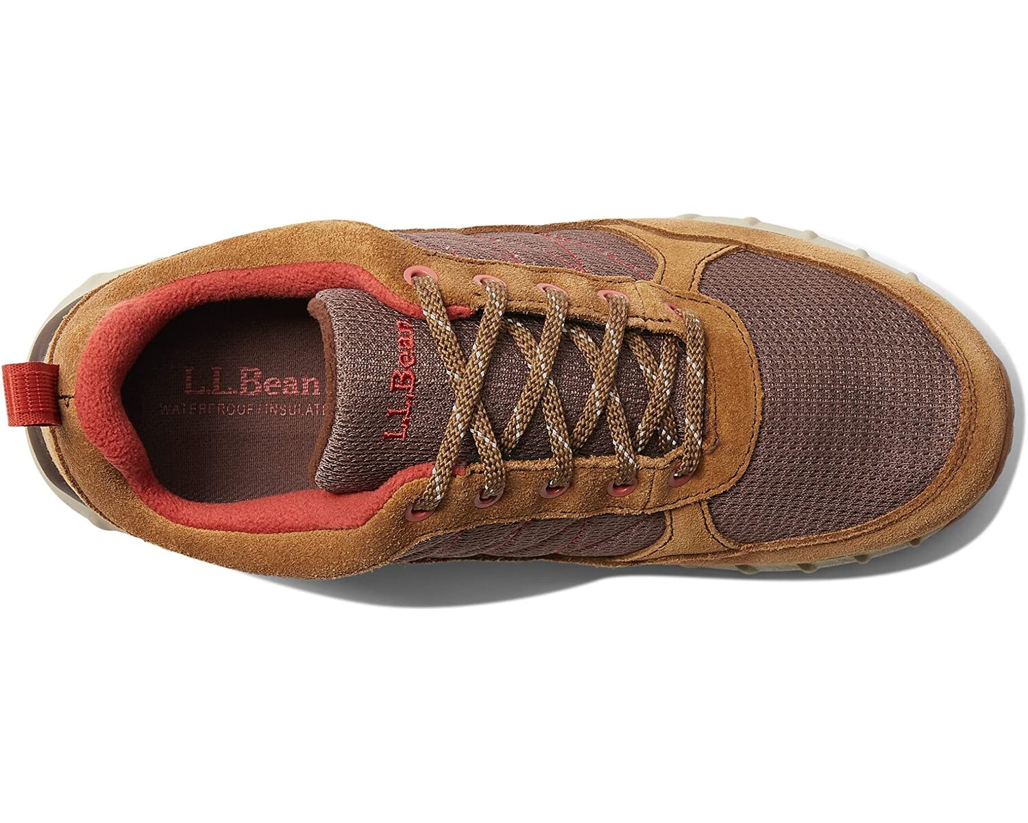

Ботинки Snow Sneaker 5 Low Waterproof Insulated Lace-Up L.L.Bean, темное какао