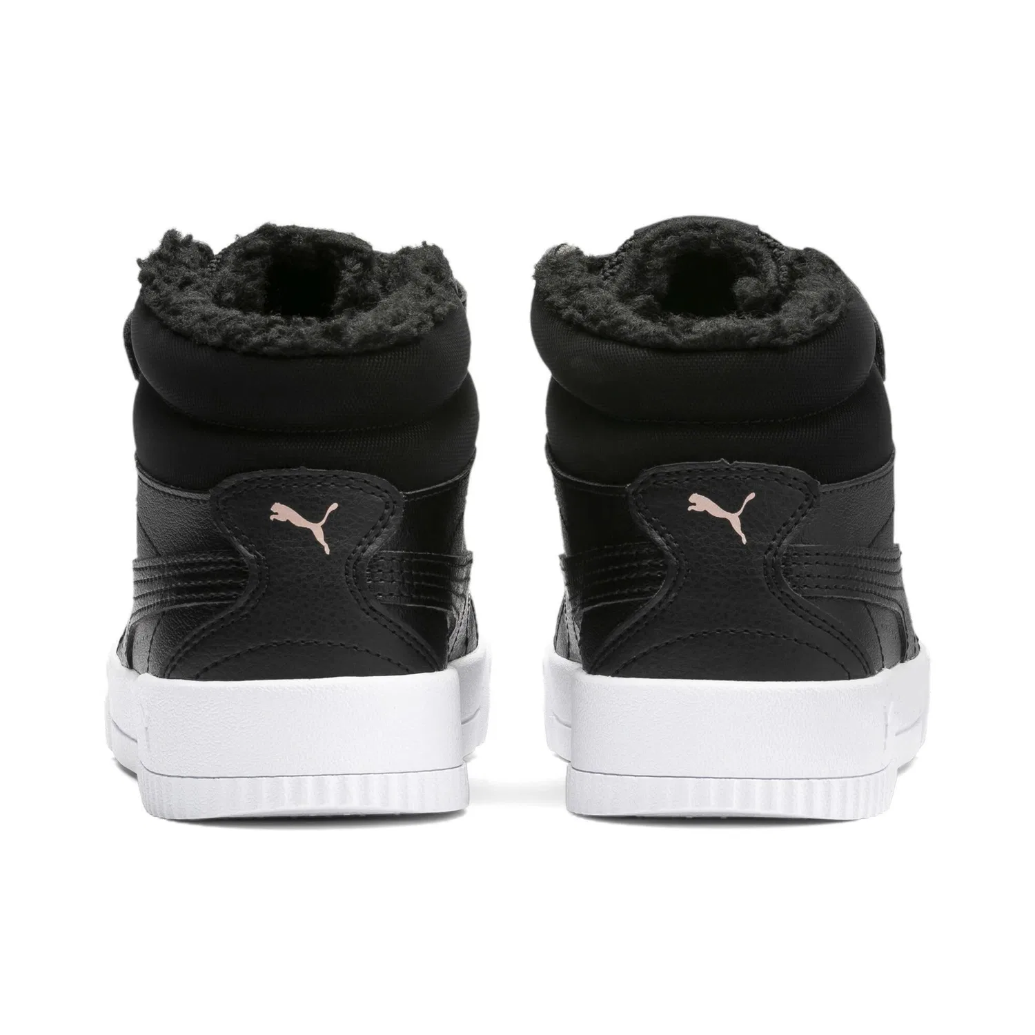 Детские кроссовки для мальчиков с высоким верхом Carina PUMA PUMA Black — фото 3
