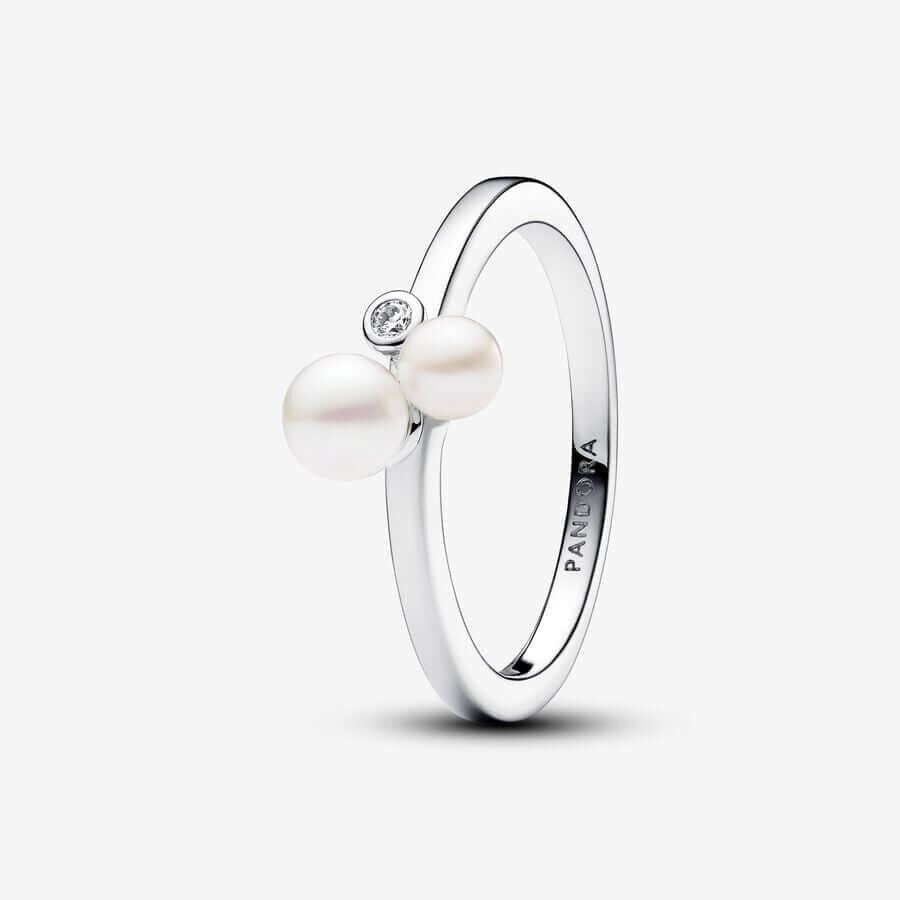 

Кольцо Pandora Timeless Duo, серебро/жемчуг