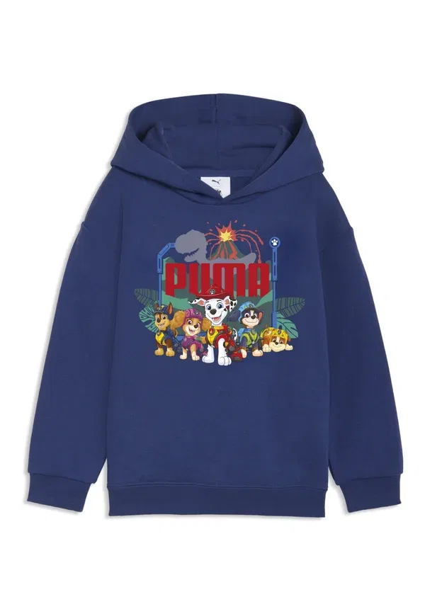 Худи с принтом Paw Patrol, модель Graphic Hoodie, Puma Jewel, синий — фото 4