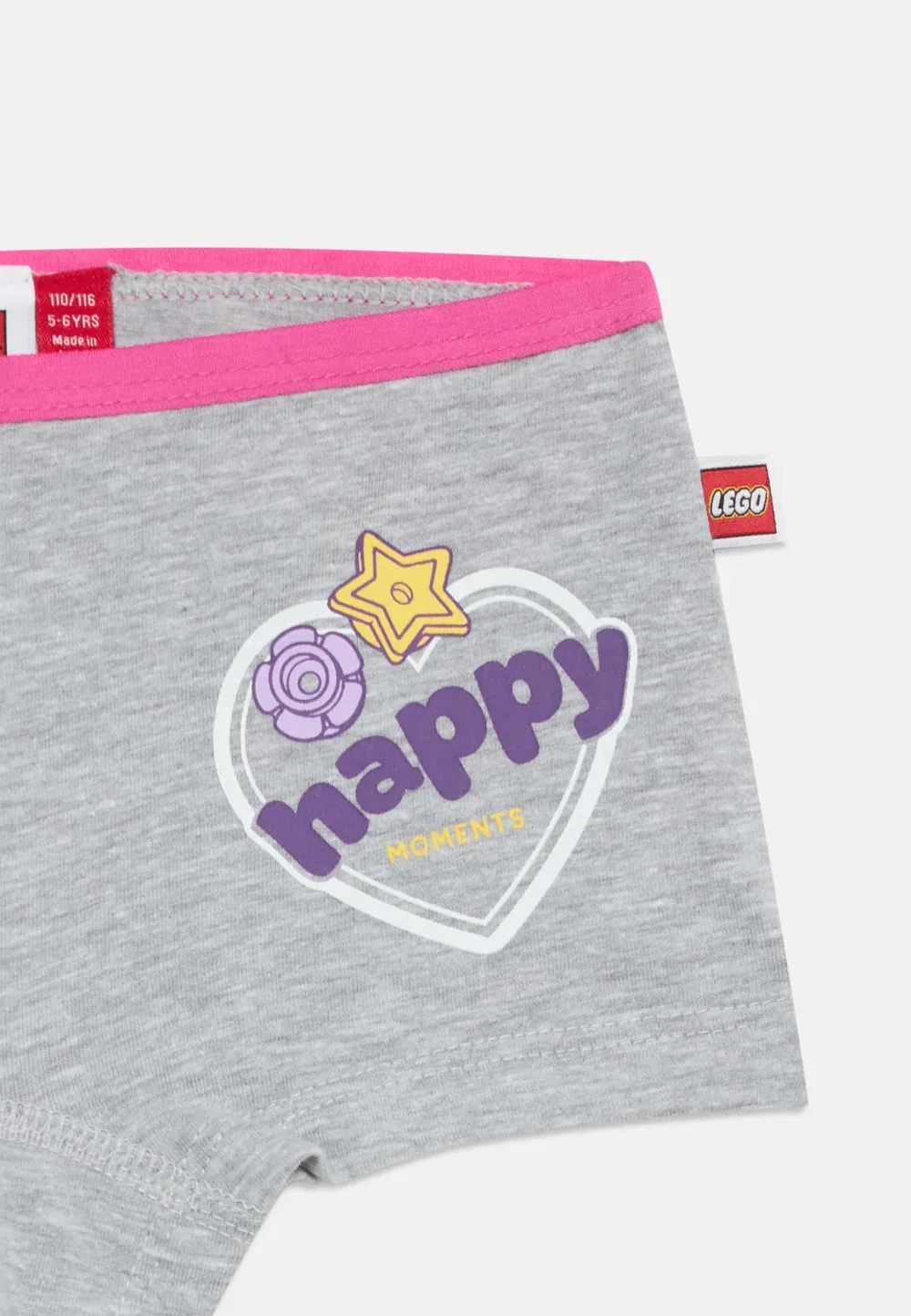5 pack - хипстеры Lego Kidswear, Pink New — фото 4
