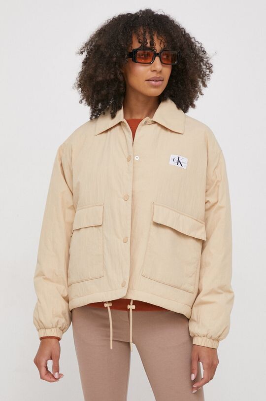 

Куртка Calvin Klein Jeans, бежевый