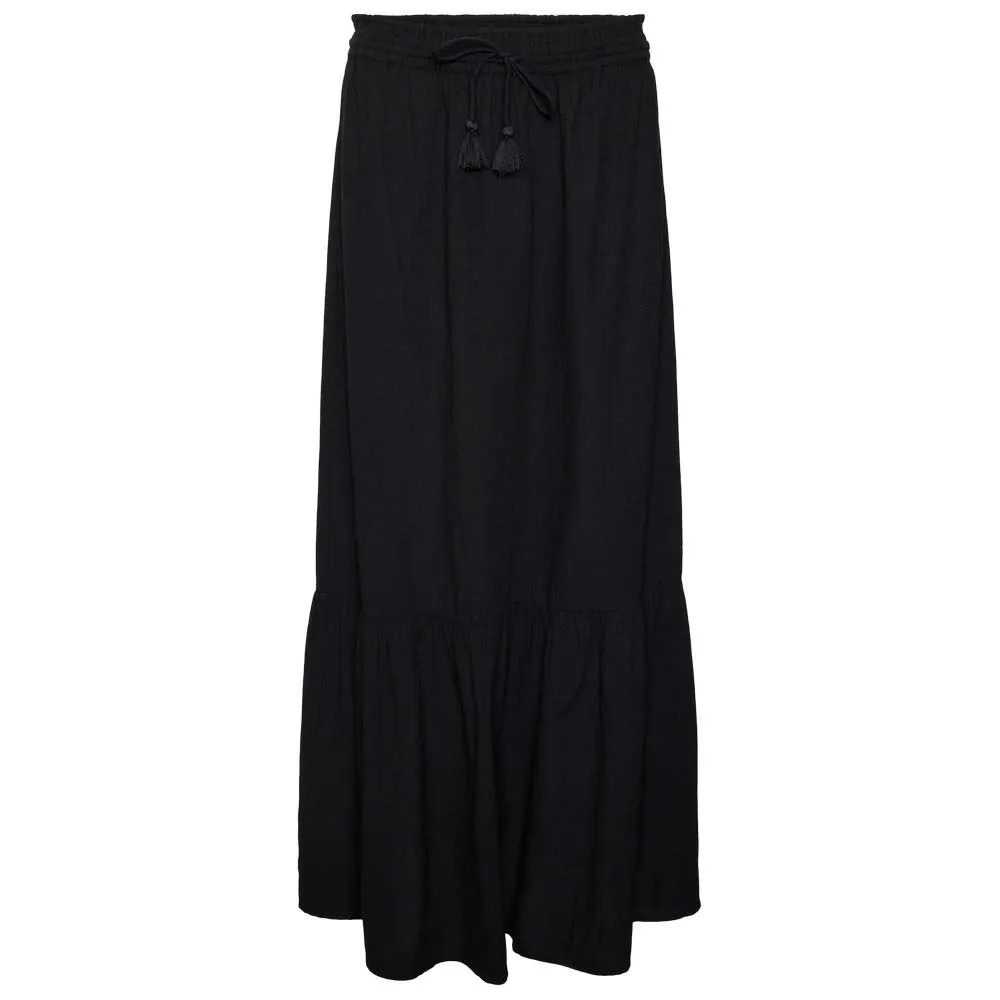 

Юбка Vero Moda Pretty Maxi Midi, черный
