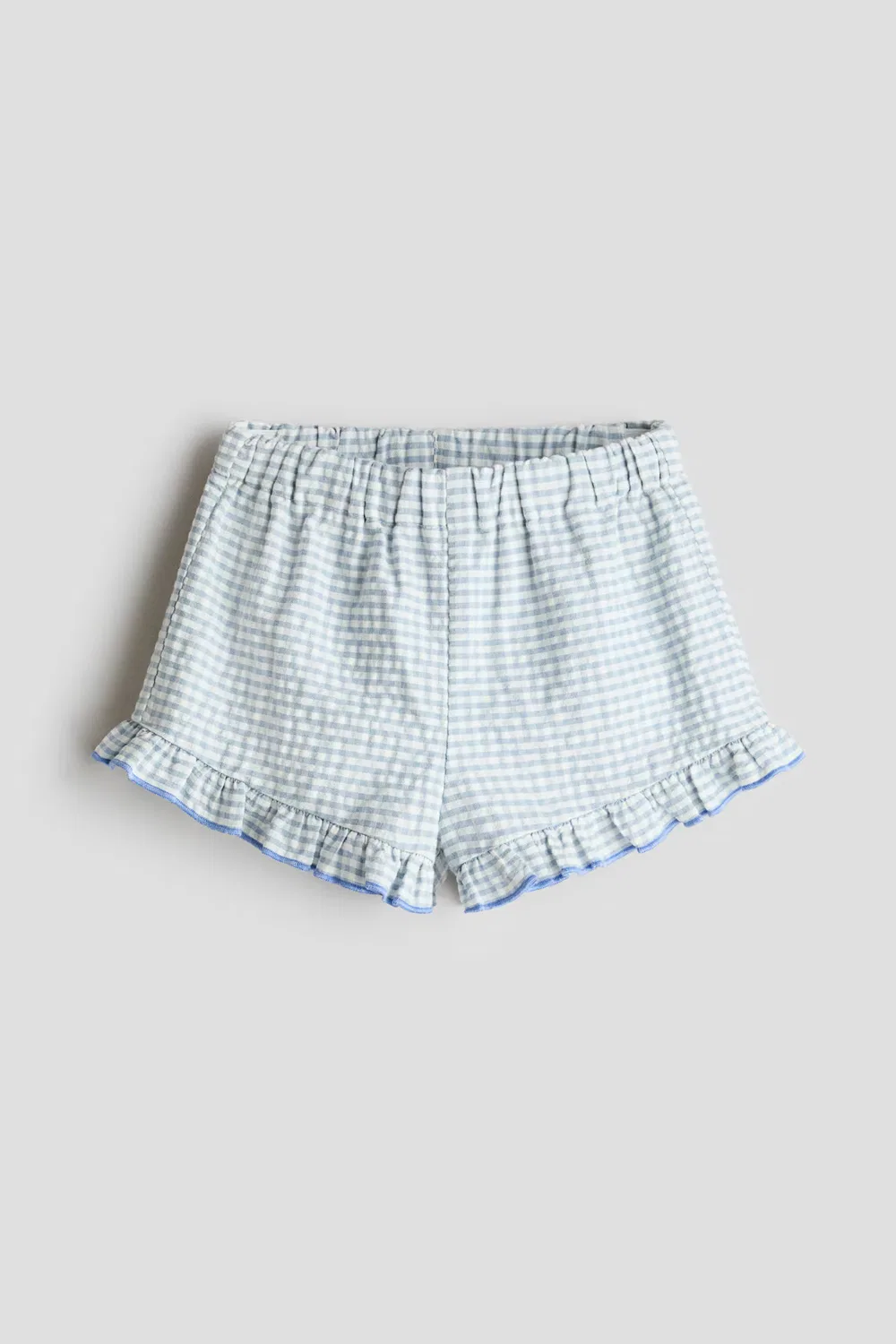 Комплект из двух предметов из хлопчатобумажной ткани H&M, Hellblau/Kariert — фото 2