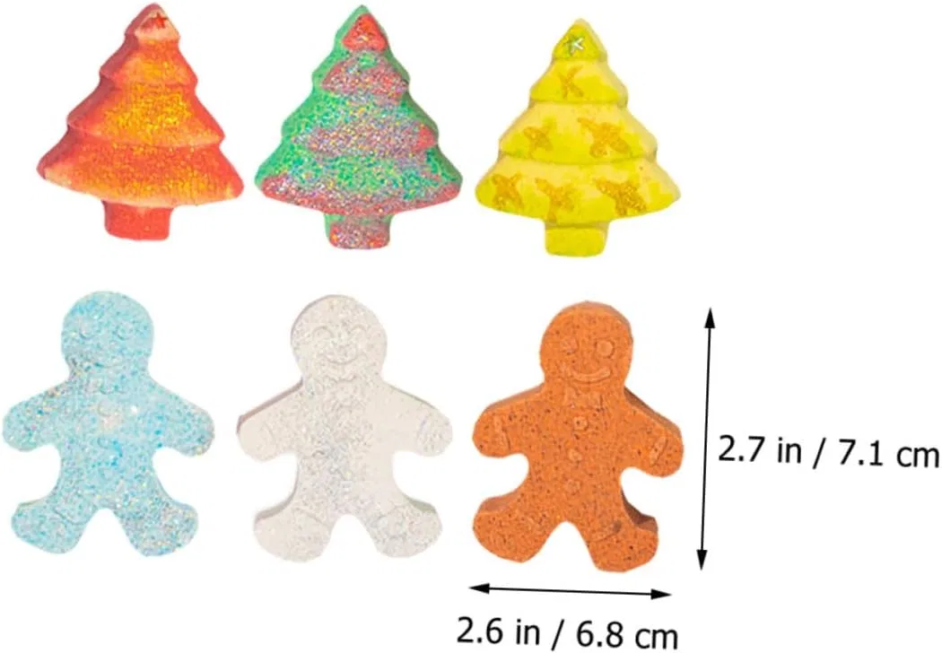 Набор бомбочек для ванны HAMPPLIES 6 шт, 320 г, Various Colours — фото 3