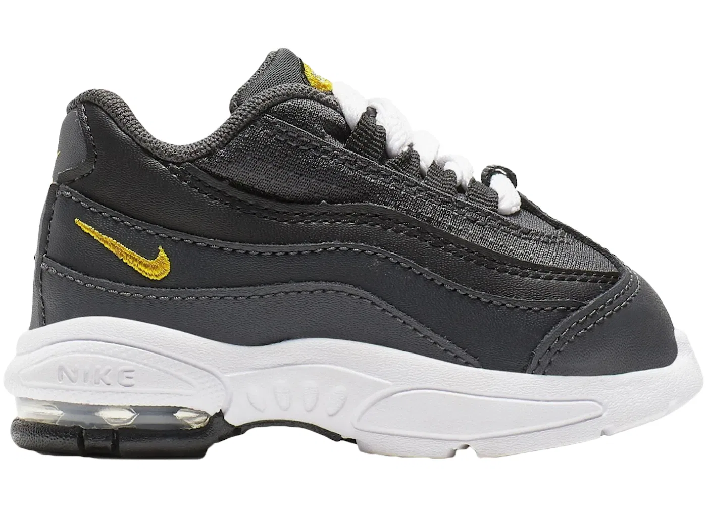 Детские кроссовки Lifestyle Nike Little Air Max 95, Anthracite/Amarillo/Black/Wolf Grey