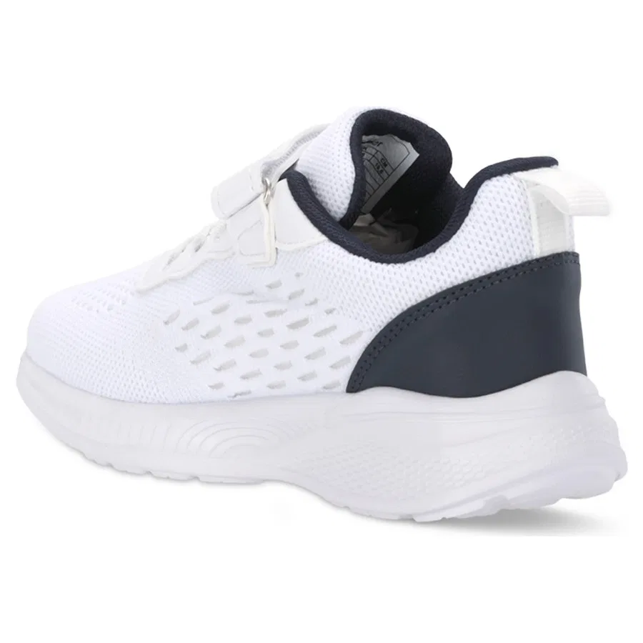 Детские спортивные кроссовки на липучках Flarex Slazenger, Серо-белый — фото 3