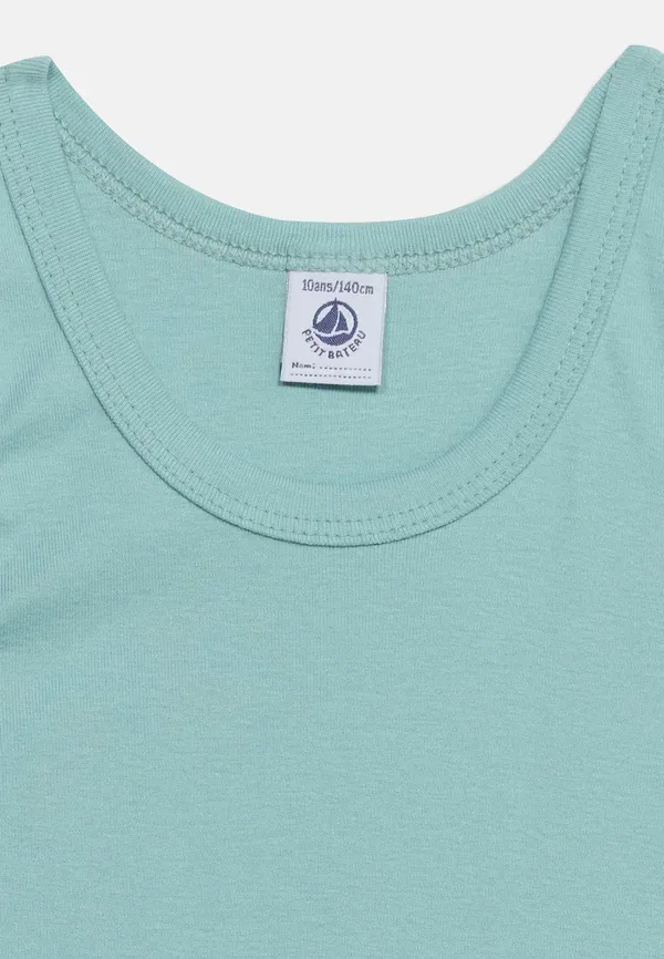 Комплект из 3 футболок хлопок Petit Bateau Light Green, Multi-coloured, светло-зеленый/мультиколор — фото 4