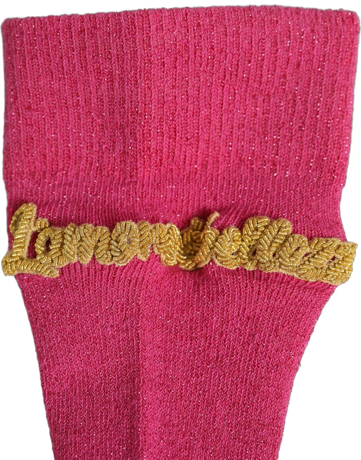Женские носки с вышитым логотипом Mid Calf Dolce & Gabbana, Pink