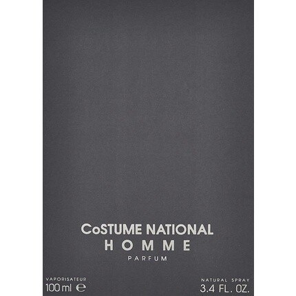 Costume National Homme Parfum 100мл Черный — фото 2