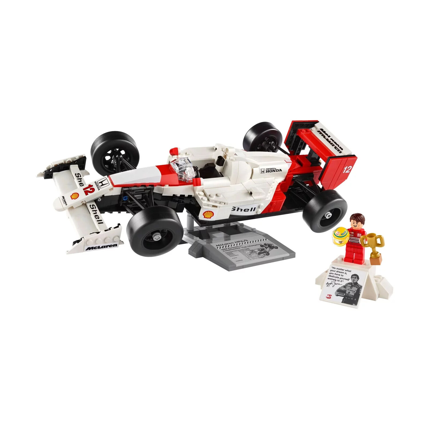 Конструктор Lego Icons McLaren MP4/4 & Ayrton Senna 10330, 693 детали — фото 4