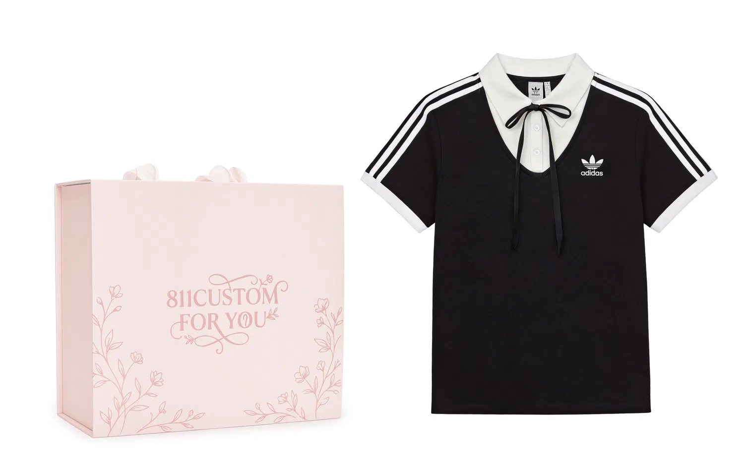 Женская футболка с принтом Adidas Originals, Black