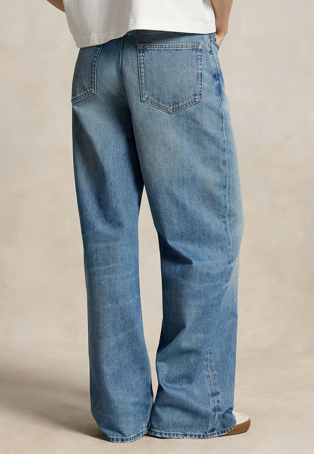 Свободные джинсы с широкими штанинами - широкие штанины Polo Ralph Lauren, Pali Wash — фото 3