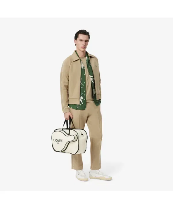 Футболка с принтом badge, TH0027-55G 02s, Lacoste, черный — фото 4
