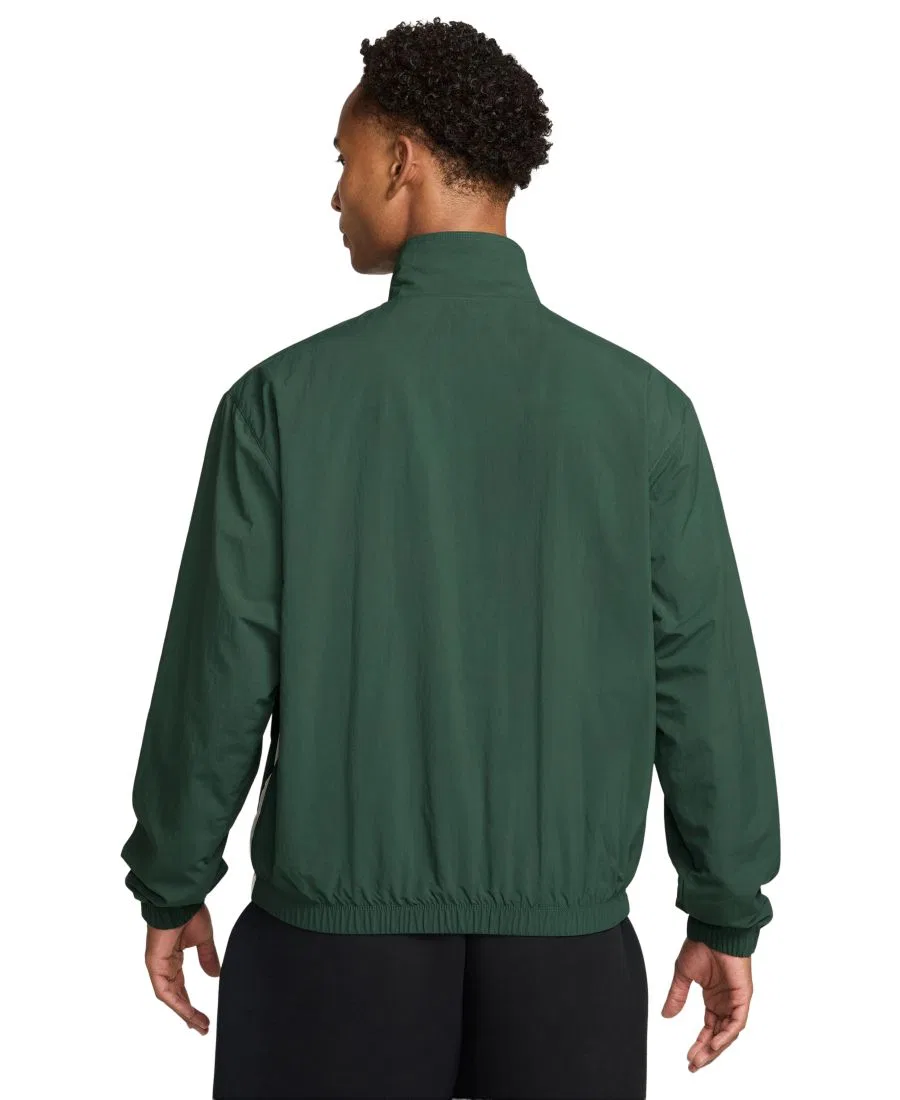Куртка Nike Club Men's Half-Zip Track Jacket, Fir/Phantom — фото 3