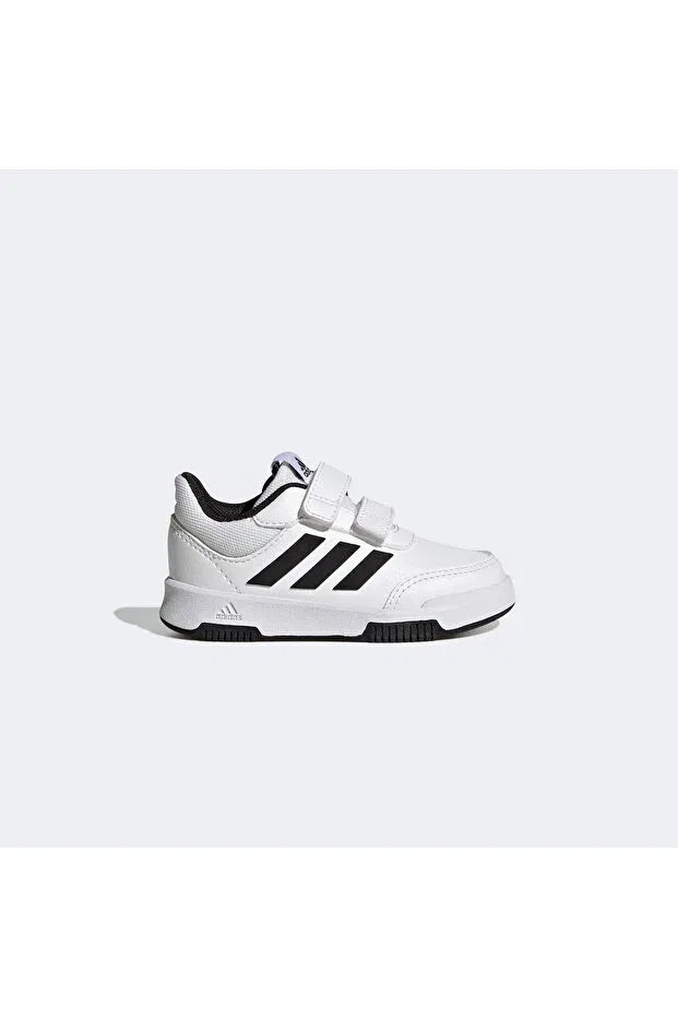 Детские спортивные туфли для девочек с липучкой Tensaur Sport 2.0 CF I Adidas, Cloud White / Core Black / Core Black