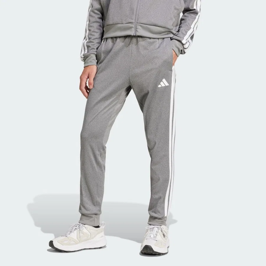 Спортивные брюки из трикотажа с вышивкой adidas Sportswear JI8843 Mélange Tricot, Черный