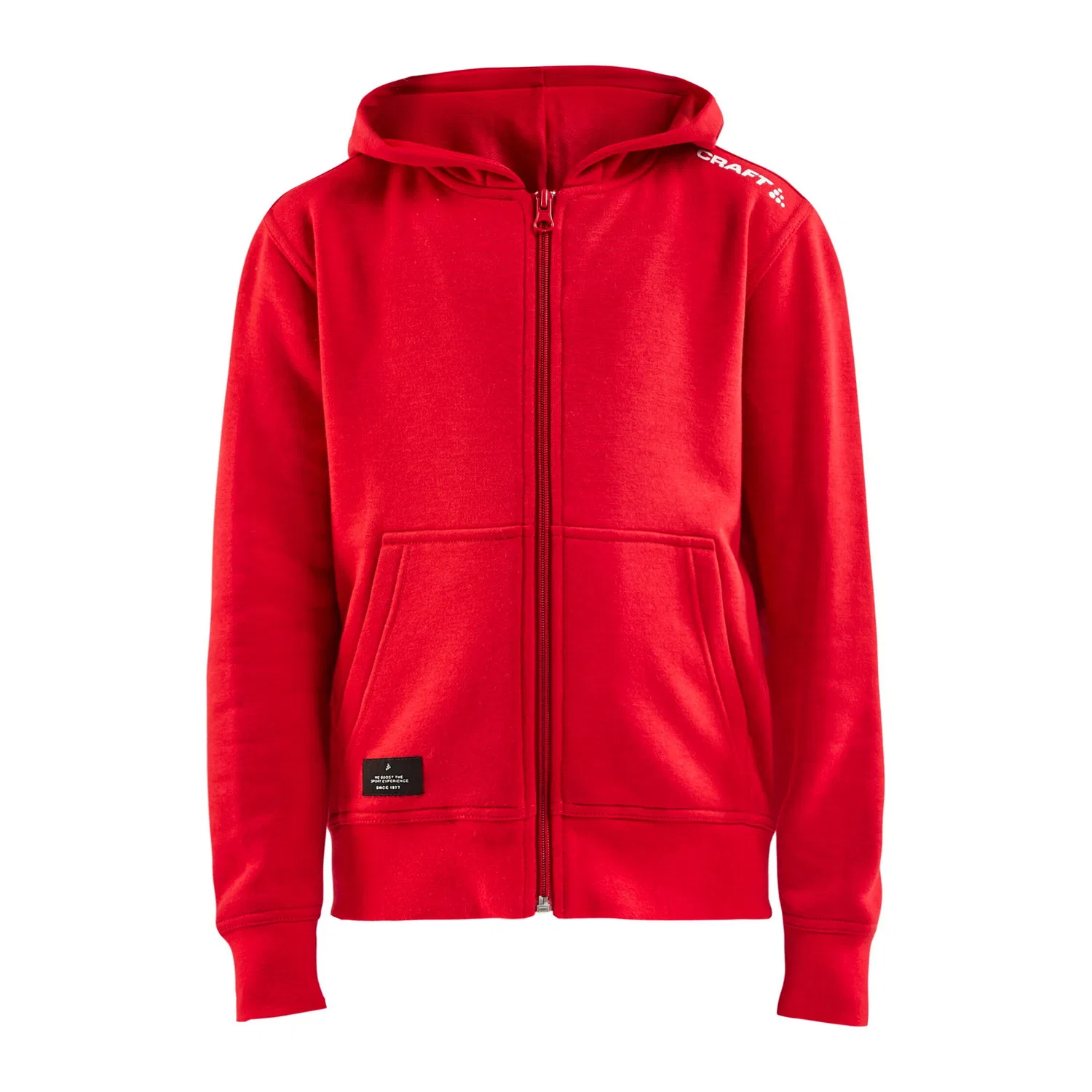 Детская толстовка с молнией COMMUNITY FZ HOODIE JR Craft, Grau — фото 4