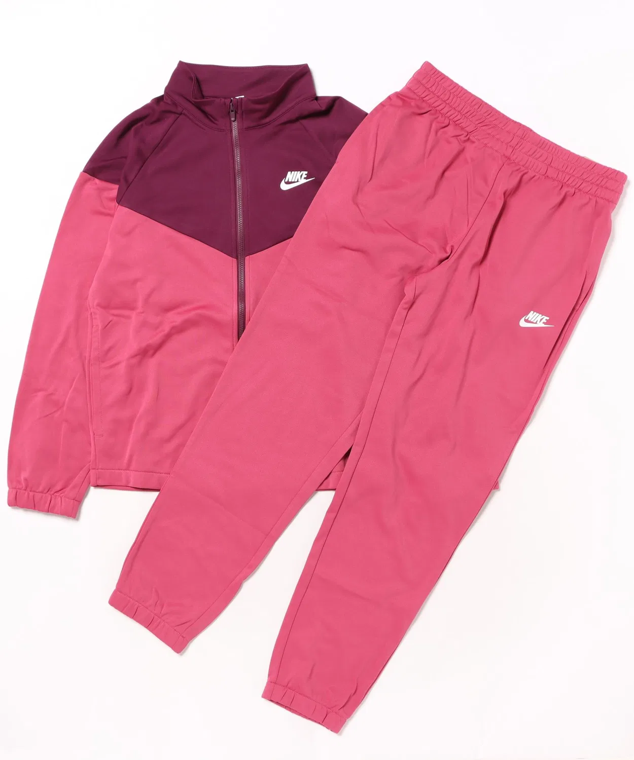 Детский спортивный комплект с технологией Dri-FIT Nike K NSW DF Track Suit PK FZ, Red