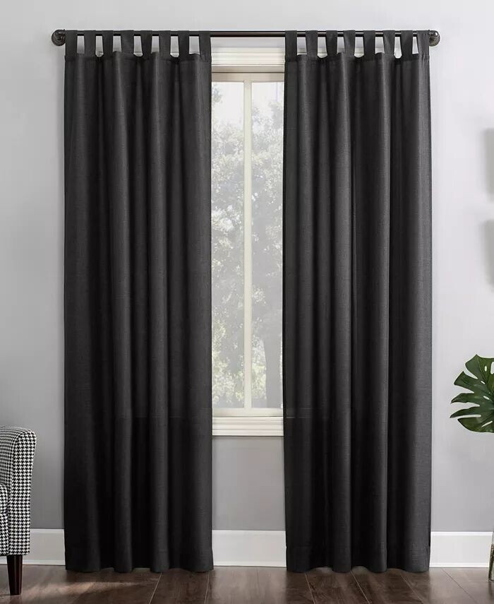

Штора Clifford Tab Top 40 x 95 дюймов No. 918, серый